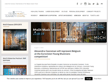 Tablet Screenshot of musicchapel.org